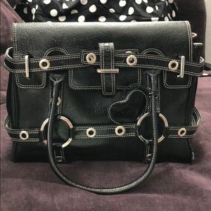 Luella black satchel